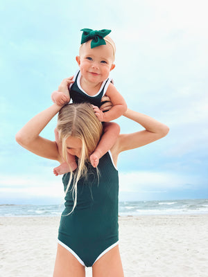 Charleston Mini One Piece- Beach Balsam