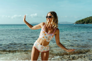 Lainsnow X The Last Mango - Seabrook Skinny Top- Postcards From Paradise