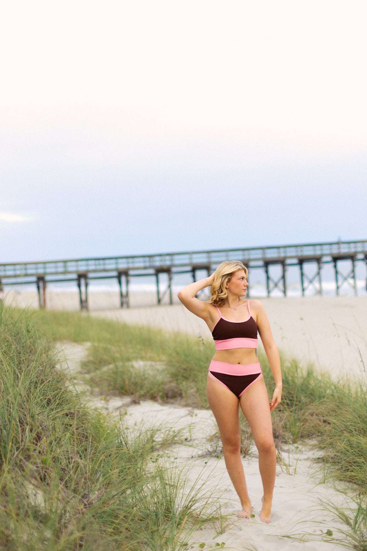 Seabrook Skinny Top- Strawberry Mocha Reverse