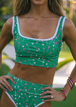 Kiawah Bottom- Spill the Tee Emerald: Jena Sims X Lainsnow