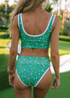 Kiawah Bottom- Spill the Tee Emerald: Jena Sims X Lainsnow