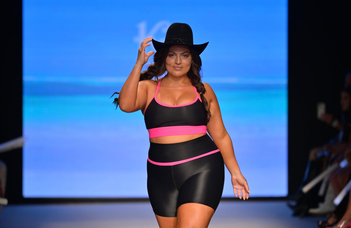 Maui Short Bottoms- Black/Neon Pink