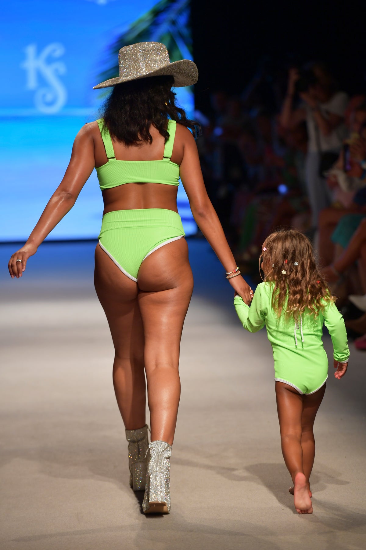 Isle of Palms Bandeau - Lime