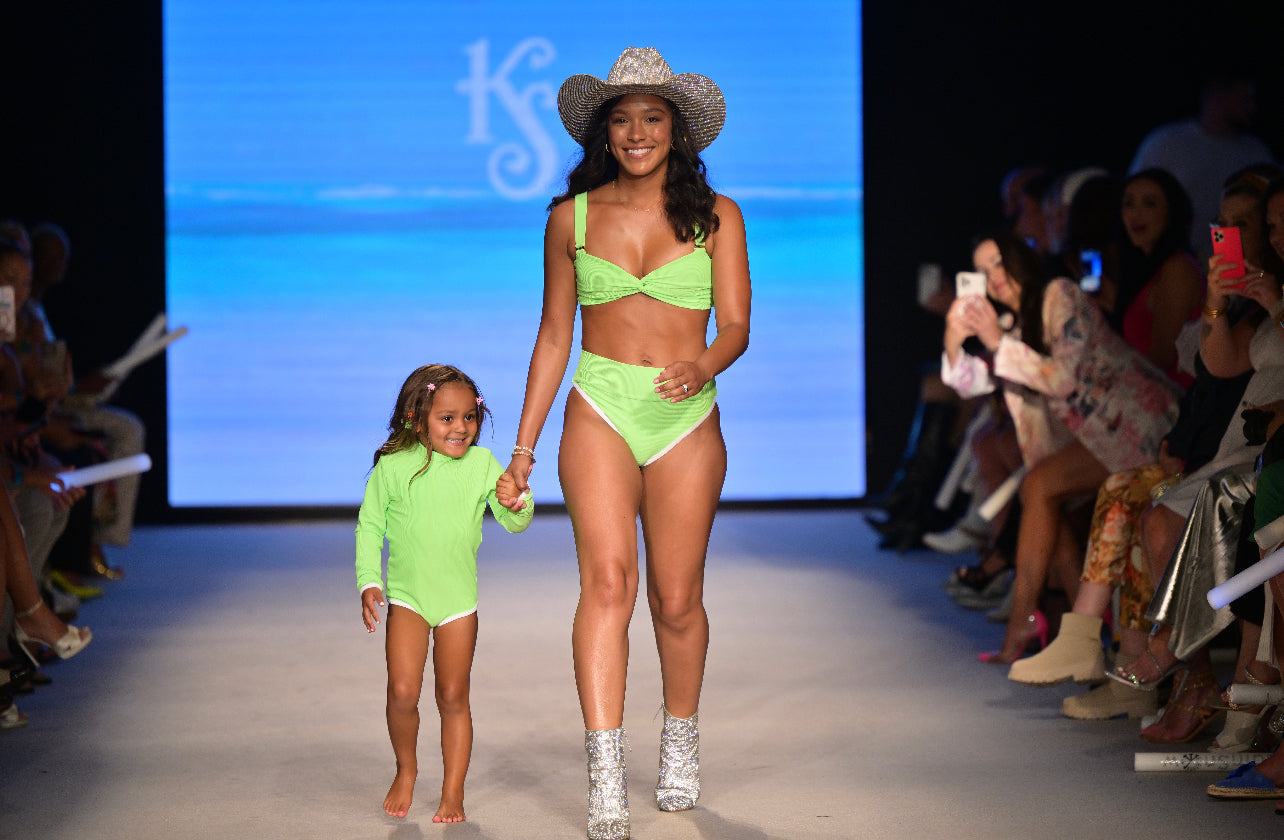 Isle of Palms Bandeau - Lime