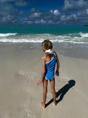 MINI ONE SHOULDER- COBALT