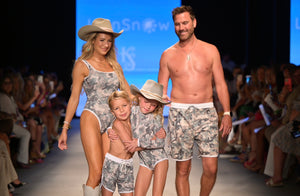 Ocean Isle One Piece- Coastal Camo