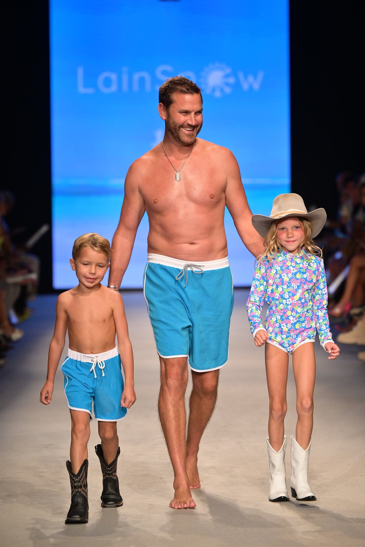 Mini Ro Trunks- Cobalt