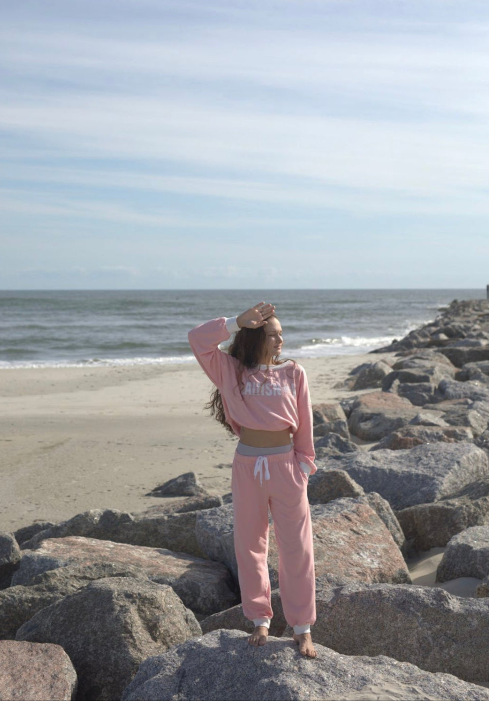 Sweatpants- Blush