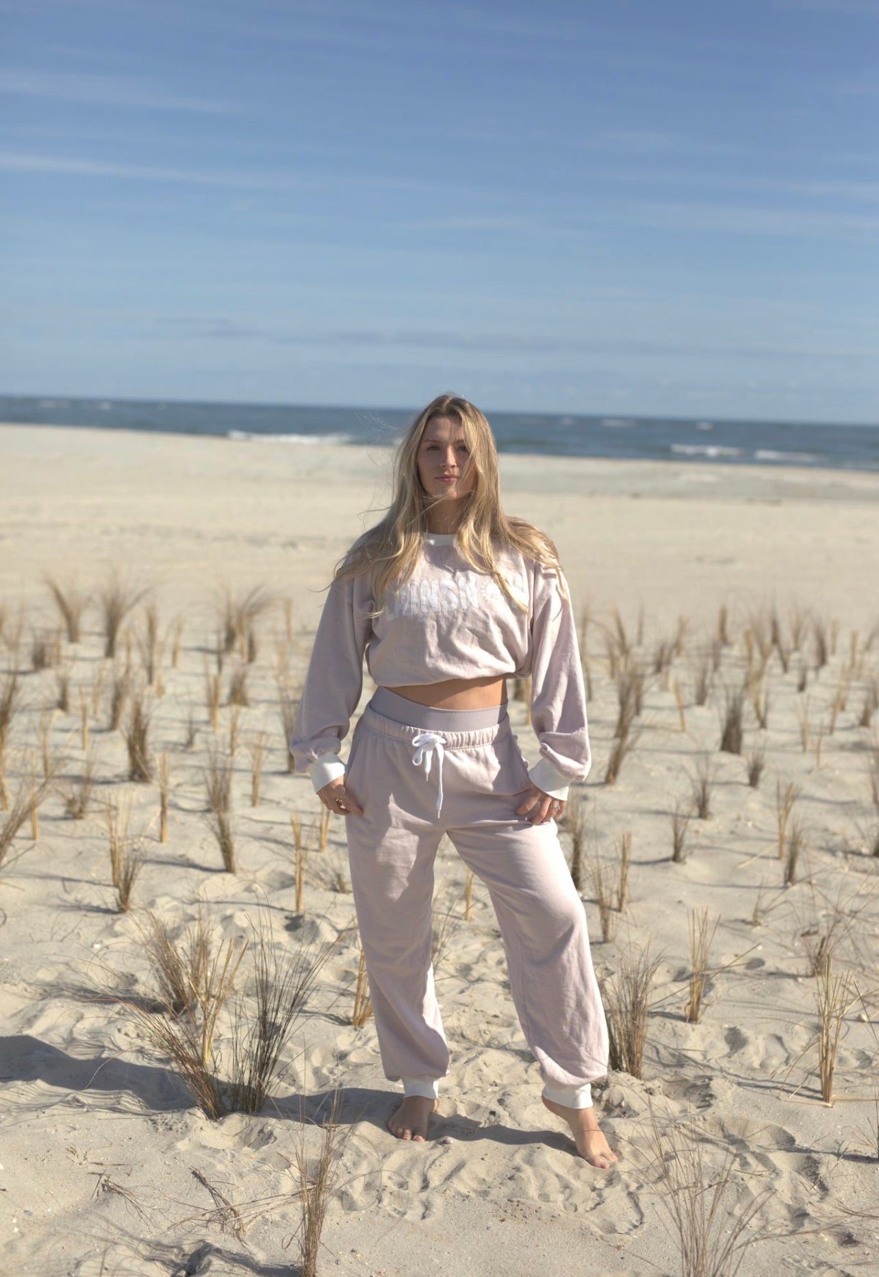 Sweatpants- Dove
