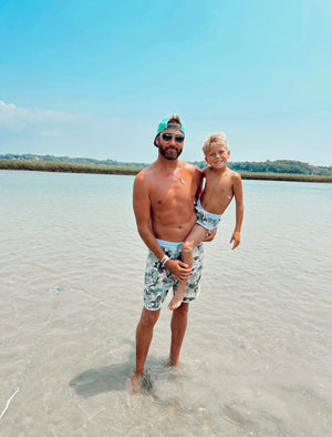 Mini Ro Trunks- Coastal Camo