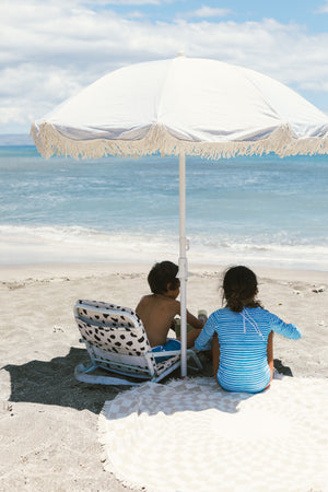 Mini Lain Rashguard- Cobalt Stripe