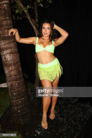 Isle of Palms Bandeau - Lime