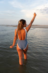 Ocean Isle One Piece- Denim