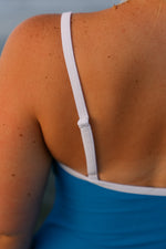 Figure Eight One Piece- Cobalt