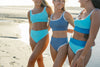 Kiawah Top- Lagoon 2.0 (white trim)