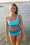 Kiawah Bottom- Lagoon 2.0 (white trim)