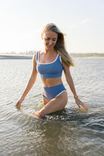 Kiawah Top- Denim