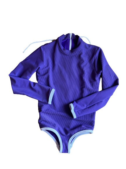 Mini Lain Rashguard- Plum