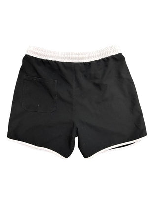 Mens sunset beach boardshorts- Black