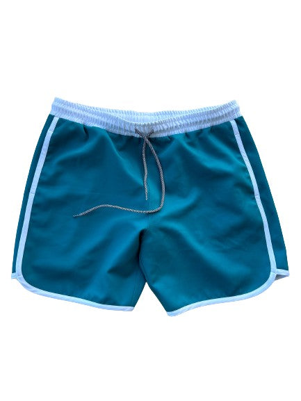 PREORDER-Mens Sunset Beach Boardshorts- Teal