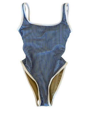 Ocean Isle One Piece- Seersucker