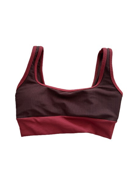 Kiawah Top- Chocolate Raspberry