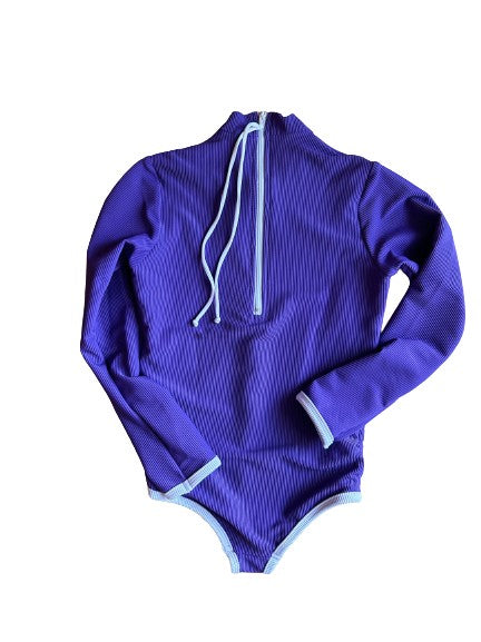Mini Lain Rashguard- Plum