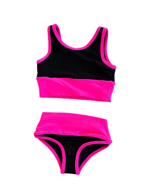 Mini Lain Bikini- Neon Nights- Pink