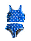 Mini Lain Bikini Set- Sandy Doll X LainSnow- Blue Polka Dot