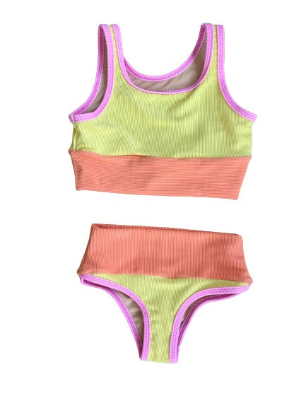 Mini Lain Bikini Set- Sunny D