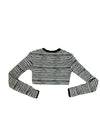Resort Rashguard Top- Black Stripe
