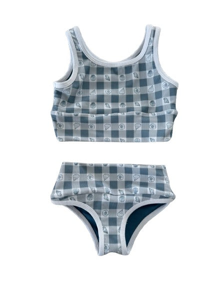 Mini Lain Bikini- Beach Picnic (denim)