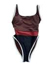 Ocean Isle One Piece- Cheerwine