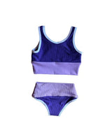 Mini Lain Bikini Set- Purple Rain