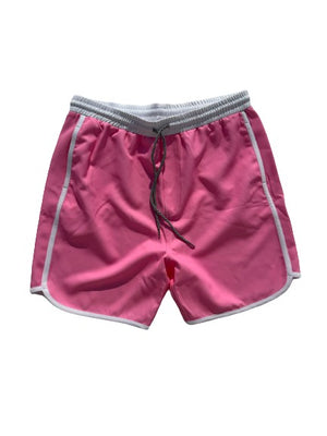 Mens Sunset Beach Boardshorts- Pitaya