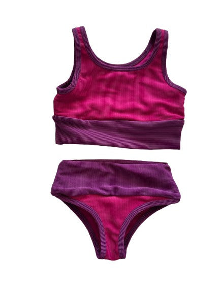 Mini Lain Bikini set- Sugar Plum
