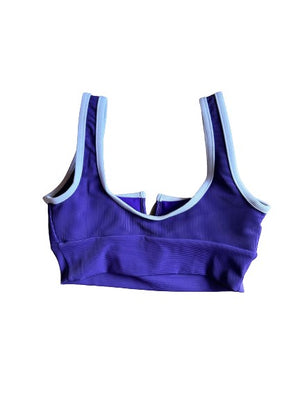 Kiawah top V Cut- Plum