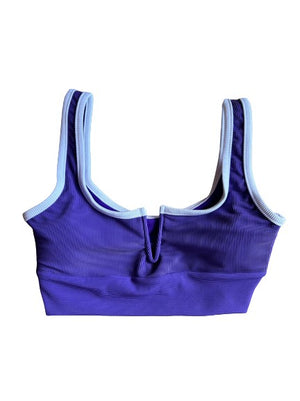 Kiawah top V Cut- Plum