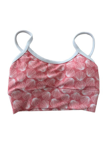 Seabrook Top- Bombshell Coral