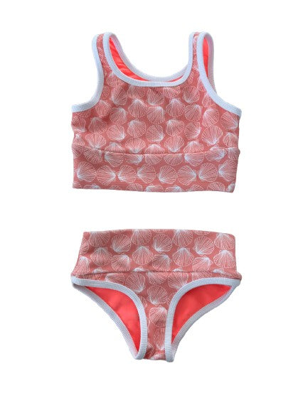 Mini Lain Bikini- Bombshell Coral
