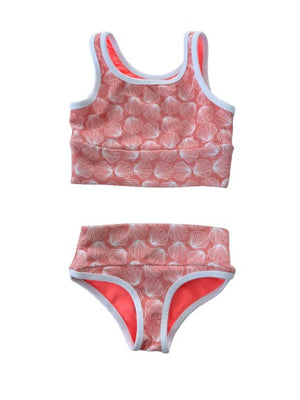 Mini Lain Bikini- Bombshell Coral