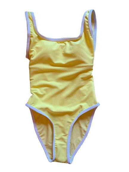 Ocean Isle Beach One Piece- Lemon