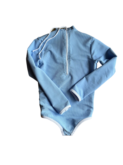 Mini Lain Rashguard- Carolina Blue