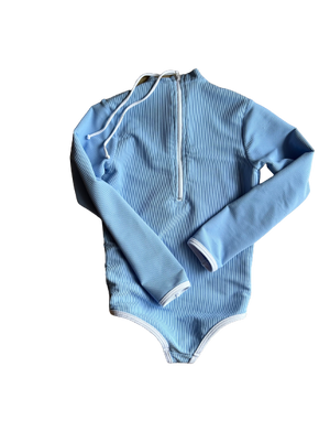 Mini Lain Rashguard- Carolina Blue