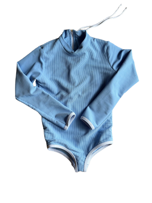 Mini Lain Rashguard- Carolina Blue