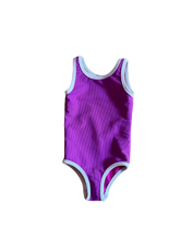 Load image into Gallery viewer, Charleston Mini One Piece- Neon Purple
