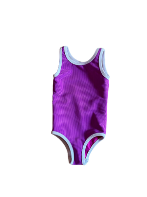 Charleston Mini One Piece- Neon Purple