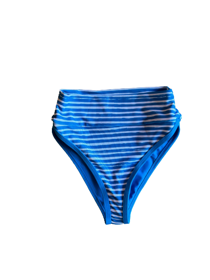 Kiawah Bottom- Cobalt Stripe