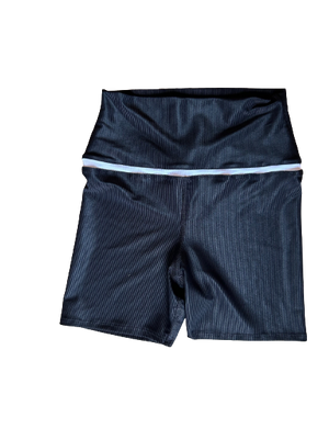 Maui Short Bottoms- Black/white