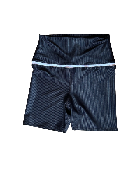 Maui Short Bottoms- Black/white